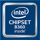  Logo of Intel B360 chipset  